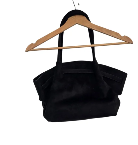 JW PEI Medium Tote New With Tags Black Suede - Picture 2 of 5